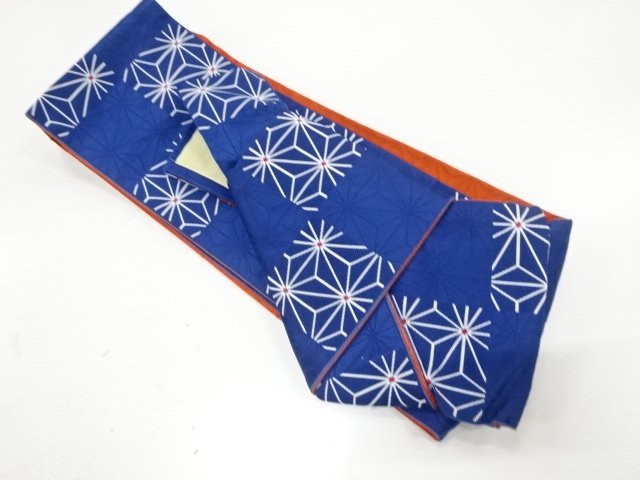 JAPANESE TSUKURI OBI / WOVEN ASANOHA